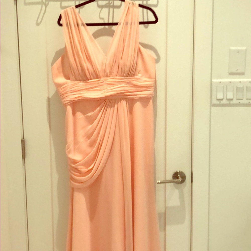 Blush prom dress/bridesmaid dress